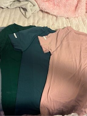 4 Athletic Compression Gym short sleeve shirts